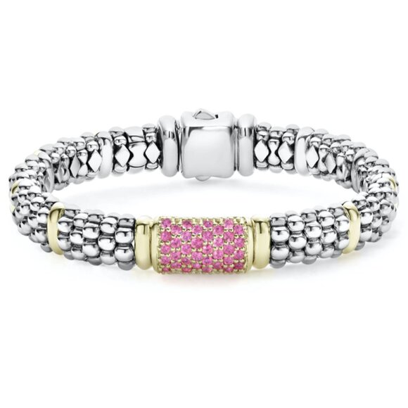 LAGOS Jewelry - Pink Sapphire Caviar Bracelet | 9mm from Lagos Sz 7